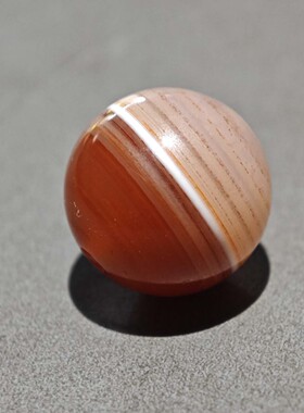 12MM天然朱砂天地一线药师珠