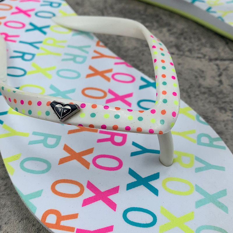 现货ROXY2025新款防滑防臭软底凉拖鞋女简约时尚百搭休闲透气平跟,淘宝优惠券,粉丝福利购,淘宝优惠卷