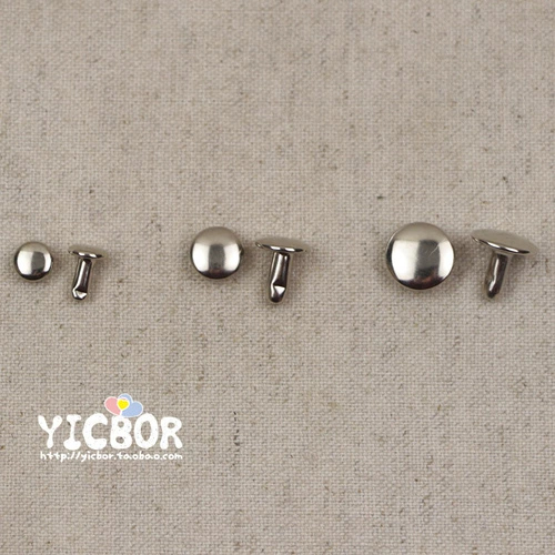 Серебряные двусторонние туфли, аксессуар для сумки, 6-10мм