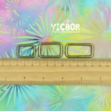 Прек -пряжка с пряжкой квадрат золотой серебряный бронзовый металлические аксессуары рюкзаки Diy аксессуары серии 5 11 моделей