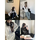 Superniniyy Rabbit Restaurant & Line Slim Loose Cotton Cartoon Long Sleeve Sun Protection Top T-shirt