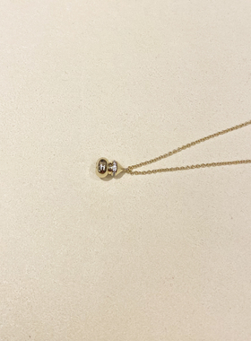 创意设计款国风吊坠镀18K金