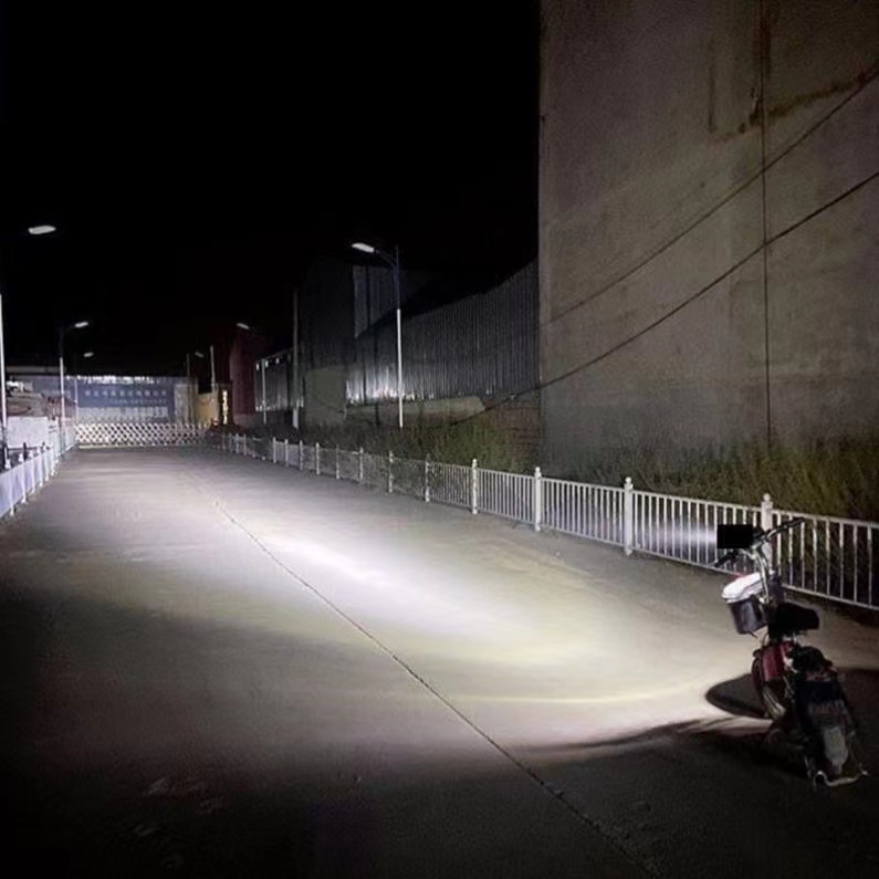 电动车灯led强光车灯摩托车灯超亮车灯led强光12V-85V通用免接线 - 图1