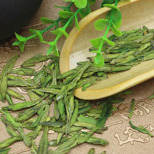 现货2026年新茶杭州龙井茶 雨前龙井茶叶龙井43品种绿茶250克豆香 - 图0