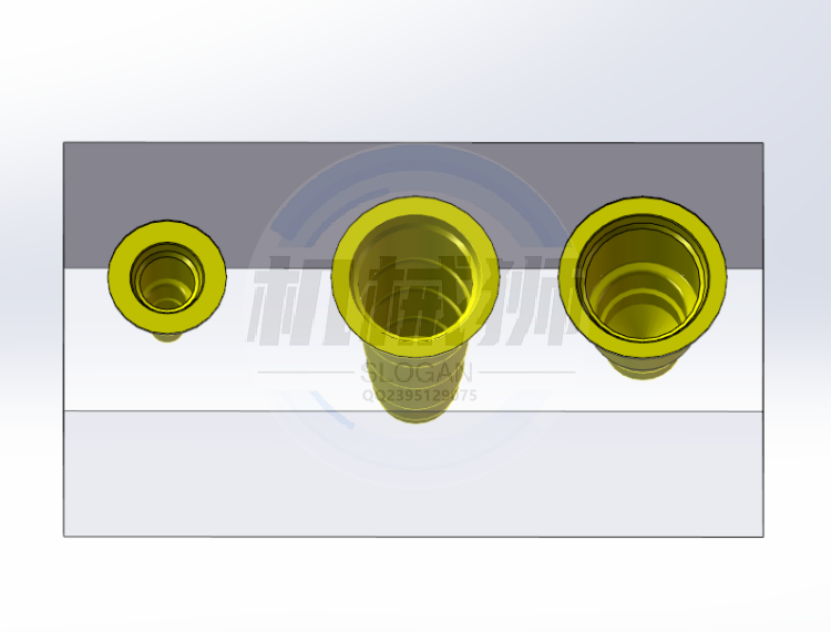 液压阀块插装阀孔海德福斯Solidworks设计库一键插入全汇总插装阀