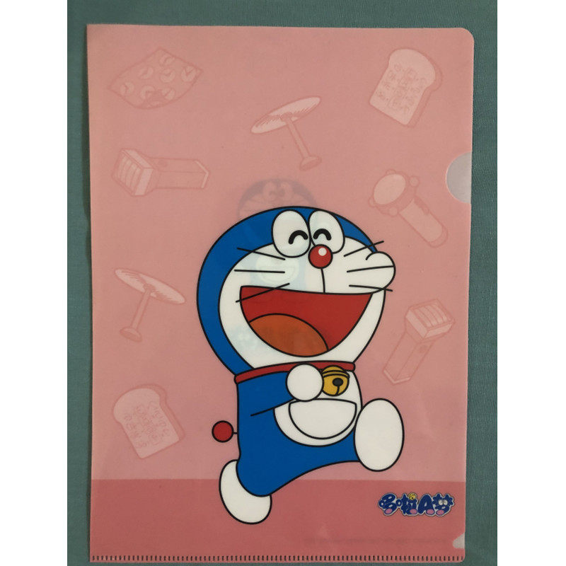 3只装ins风可爱哆啦A梦PVC文件夹单片A4文件袋L夹试卷资料收纳袋  儿童节礼物,淘宝优惠券,粉丝福利购,淘宝优惠卷