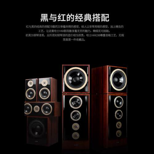 18年诚信店 哈士HAX198旗舰5.1家庭影院音箱套装家用客厅7.1音响 - 图1