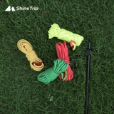 Дорожный ветрозащитный светоотражающий навес для кемпинга, палатка с аксессуарами, 4мм, из полиэстера