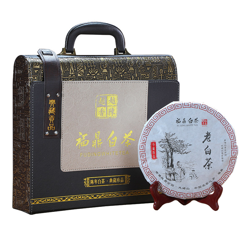 年货节礼盒送礼亲戚福鼎白茶礼盒装老寿眉贡眉陈年老白茶饼357g,淘宝优惠券,粉丝福利购,淘宝优惠卷