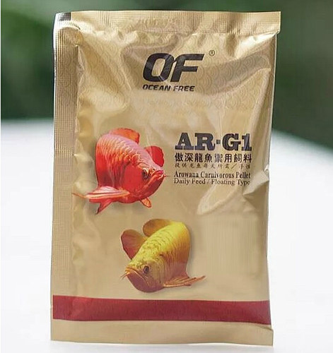 OF仟湖傲深龙鱼饲料金红龙银龙雷龙专用颗粒鱼食鱼粮G1G2增红增色 - 图3