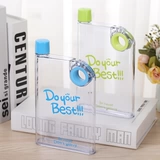 Креативный ноутбук, портативный трендовый квадратный чайник для школьников подходит для мужчин и женщин