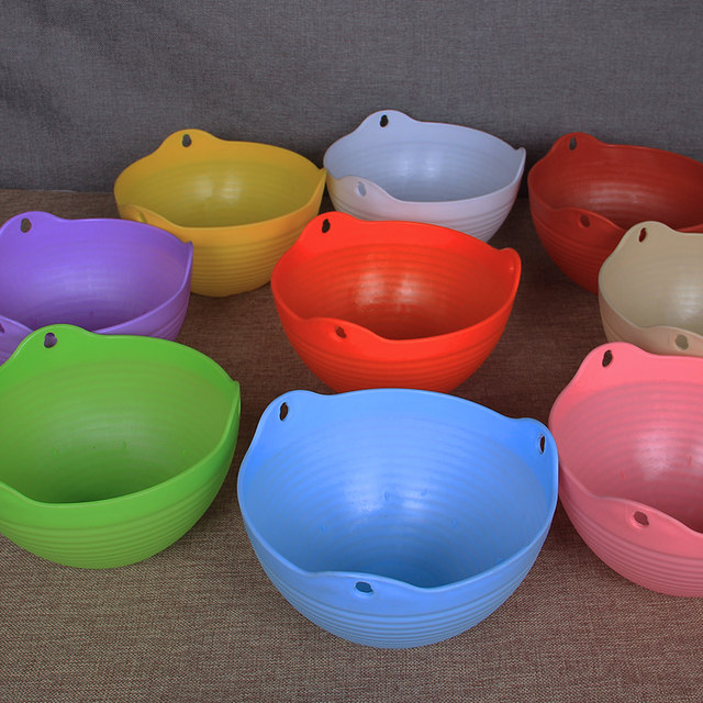 Flower pot pp resin thickened with hanging chain