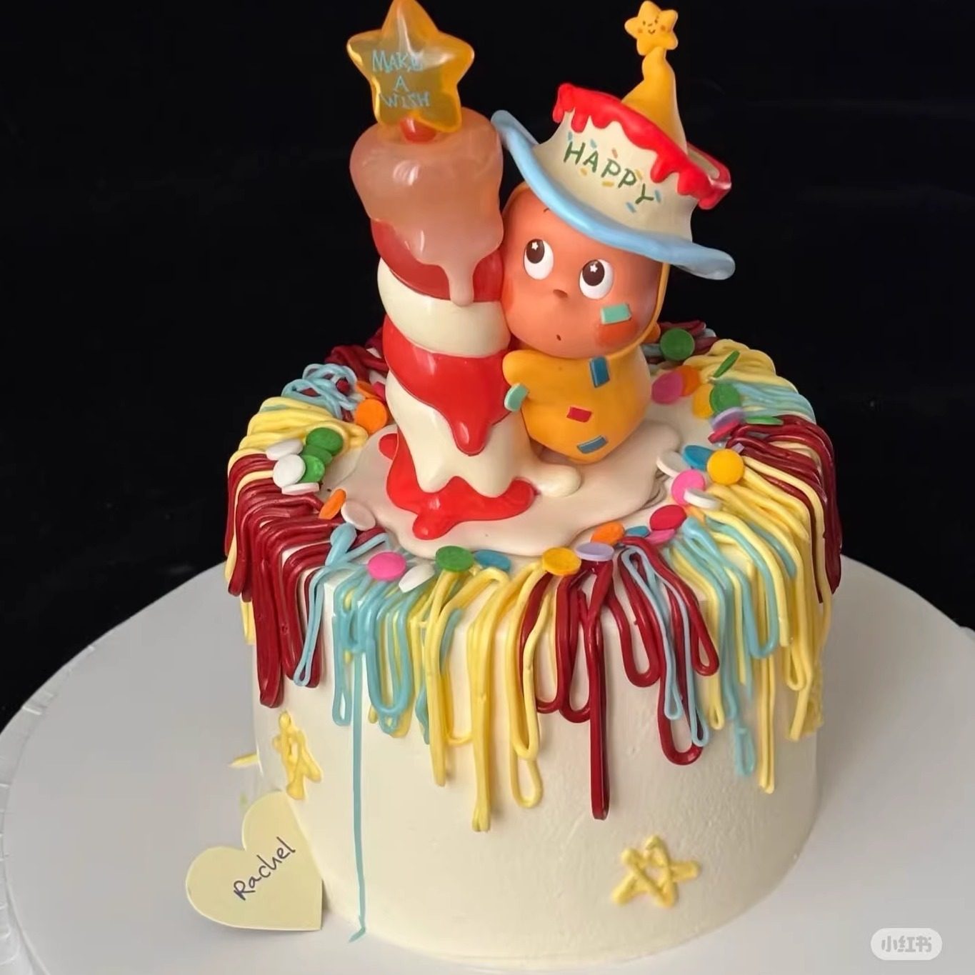 网红爆款可爱许愿蜡烛星星人蛋糕装饰摆件生日蛋糕甜品装饰公仔,淘宝优惠券,粉丝福利购,淘宝优惠卷