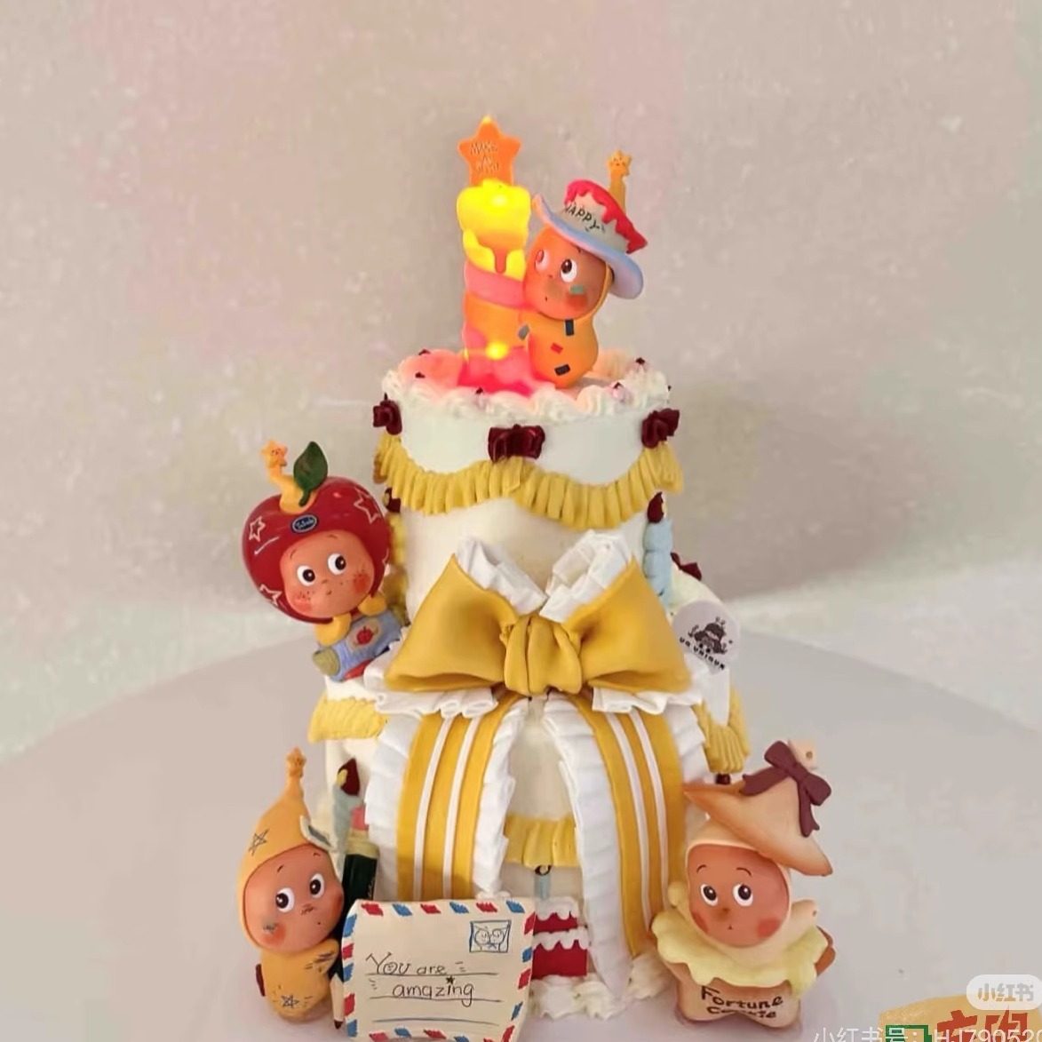 网红爆款可爱许愿蜡烛星星人蛋糕装饰摆件生日蛋糕甜品装饰公仔,淘宝优惠券,粉丝福利购,淘宝优惠卷