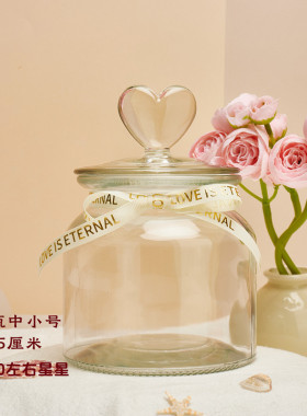 玻璃许愿储物瓶漂流幸运星贝壳沙