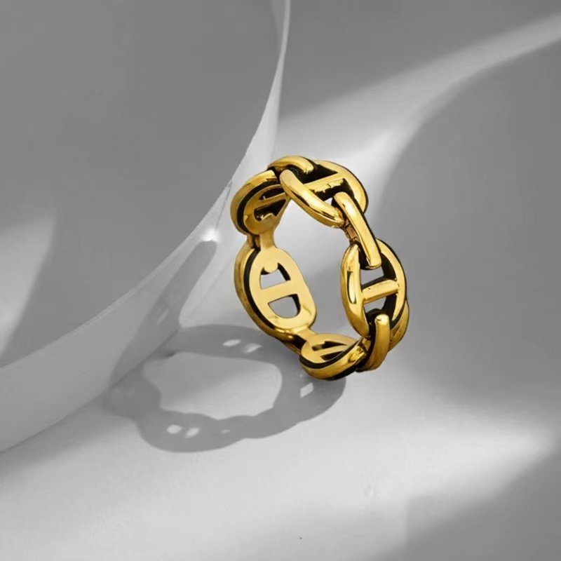 诺诗珠宝足金猪鼻子戒指复古民族风小众黑金指环个性时尚电黑工艺,淘宝优惠券,粉丝福利购,淘宝优惠卷