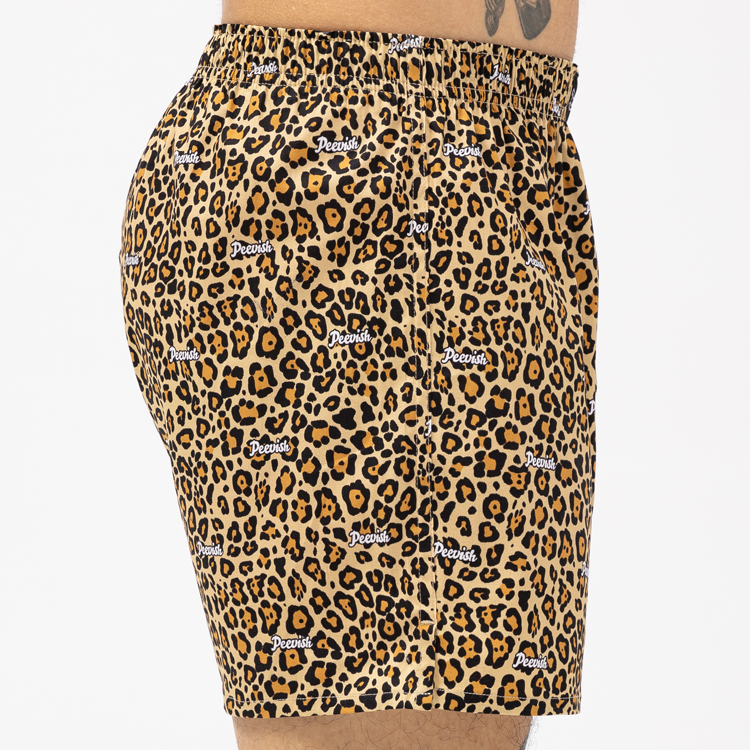 豹纹阿罗裤纯棉男士宽松四角内裤头女居家情侣短睡裤大裤衩孖烟通,淘宝优惠券,粉丝福利购,淘宝优惠卷