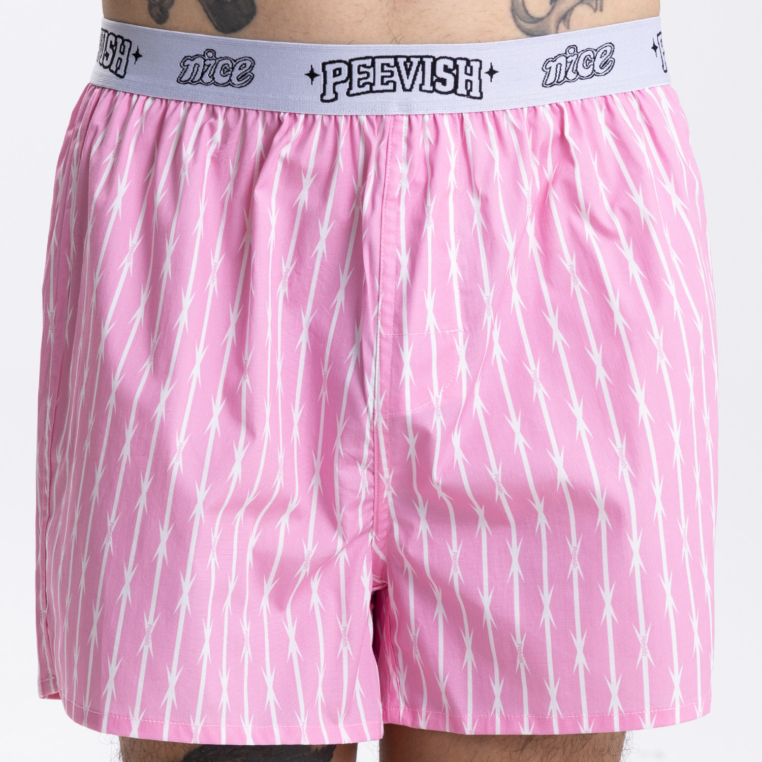 霹危斯PEEVISH纯棉阿罗裤宽松内裤男女居家短睡裤情侣孖烟通裤衩,淘宝优惠券,粉丝福利购,淘宝优惠卷