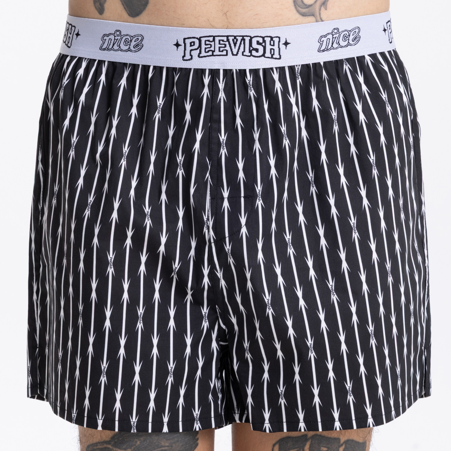 霹危斯PEEVISH纯棉阿罗裤宽松内裤男女居家短睡裤情侣孖烟通裤衩,淘宝优惠券,粉丝福利购,淘宝优惠卷