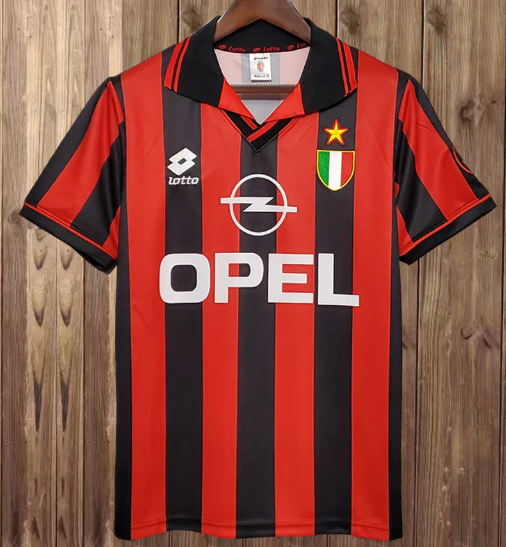 1996 1997 Retro MALDINI Soccer Jerseys-图0