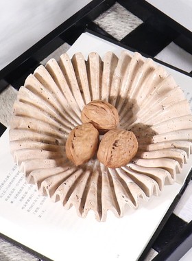 创意大理石装饰收纳果盘摆件