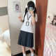 Hua Qianzhu's new product small pool plaid skirt jk uniform