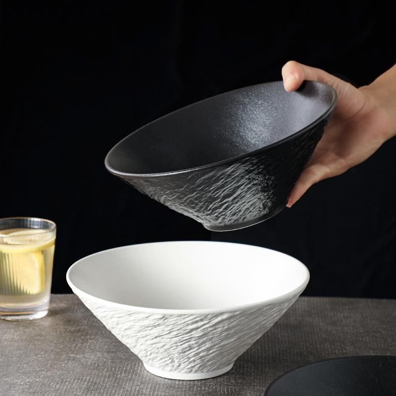 泡面碗陶瓷大容量高颜值大号宿舍汤碗复古家用斗笠碗特别漂亮的碗,淘宝优惠券,粉丝福利购,淘宝优惠卷