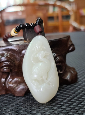 籽料小石头吊坠把件挂件12300