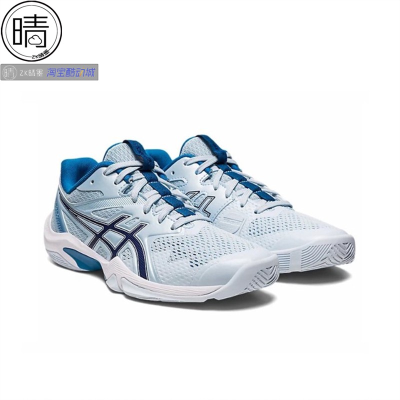 ASICS GEL-BLADE 8 女款缓震网面运动鞋羽毛球鞋1072A072-101-405 - 图1