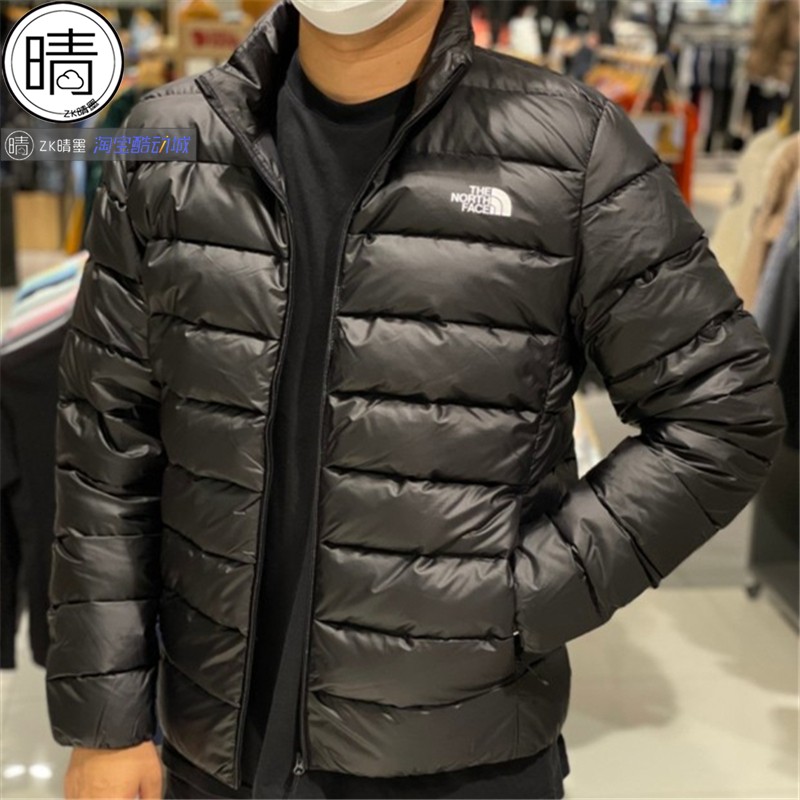 The North Face北面情侣21秋冬轻薄鹅绒运动羽绒服 NJ1DM51A/B-图0