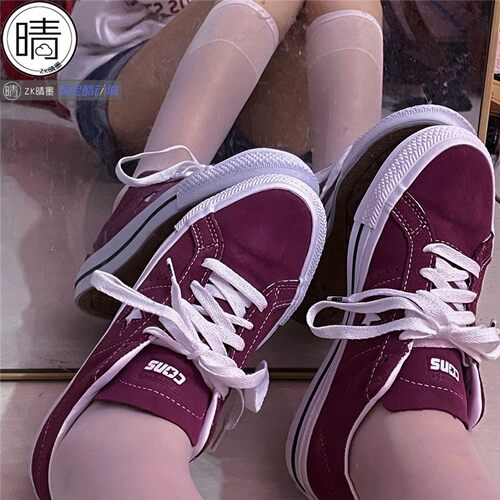 Converse匡威 One star男女翻皮毛休闲鞋172387C 171933C 171978C - 图1