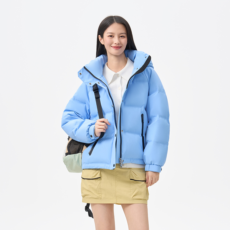 【重磅新品】千仞岗2025冬新款短羽绒服95鸭绒保暖男女同款厚外套