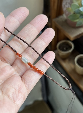 新中式手工编织项链项链绳女