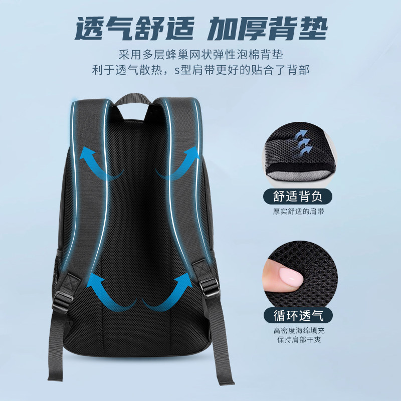 Li Ning backpack schoolbags and men's and women's styles are available in multiple colors