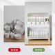 Japanese dish storage rack storage box cupboard home kitchen storage box drain rack tableware storage rack storage cabinet