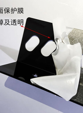 免打孔剪刀梳子置物架亚克力定制发廊理发宠物店美毛壁挂墙架收纳