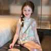 Gardenia's Growth Story Girls New Chinese Style Vest Summer