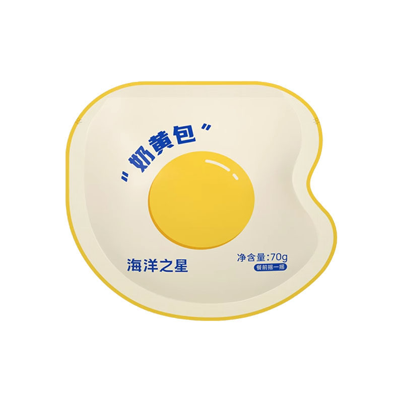 喵君 海洋之星奶黄包0乳糖鸡肉羊奶宠物零食犬猫通用湿粮70g,淘宝优惠券,粉丝福利购,淘宝优惠卷