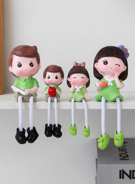 树脂装饰摆件卡通客厅