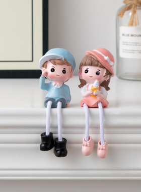 小号迷你电视柜摆件办公书桌装饰