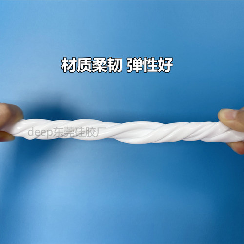 纯白色硅胶管食品级硅胶软管耐高温胶管软管细水管2/3/4//5/6/8mm - 图2