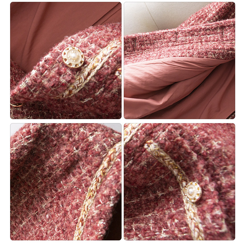 高端小香风外套女2025新款春春羊毛开衫外搭短款粗花呢编织上衣,淘宝优惠券,粉丝福利购,淘宝优惠卷