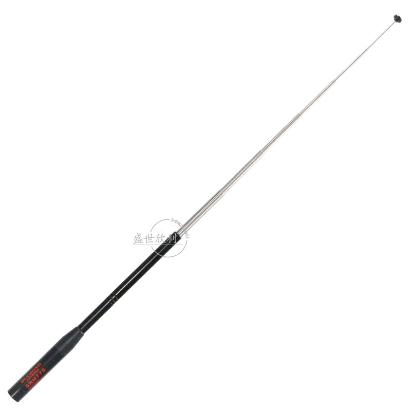 钻石手台天线UV双段手持对讲机拉杆天线SRH775适用ICOM八重洲44cm - 图0