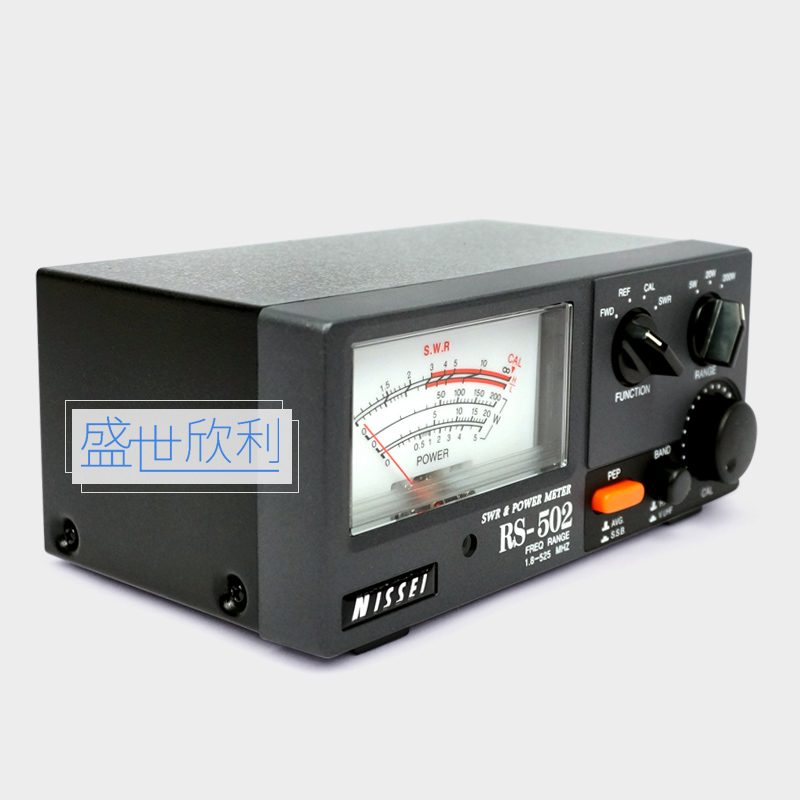 纳胜NISSEI RS-502短波UV驻波表功率计SWR表 1.8-525MHz 200W功率 - 图0