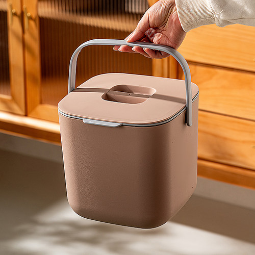 onlycook厨房厨余垃圾桶收集桶手提湿垃圾桶干湿分离收纳桶卫生桶 - 图3