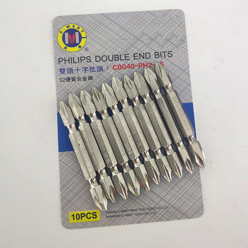 十字批头 PH2 PH3大批头西玛工具CMART风批头电动螺丝刀头 - 图0