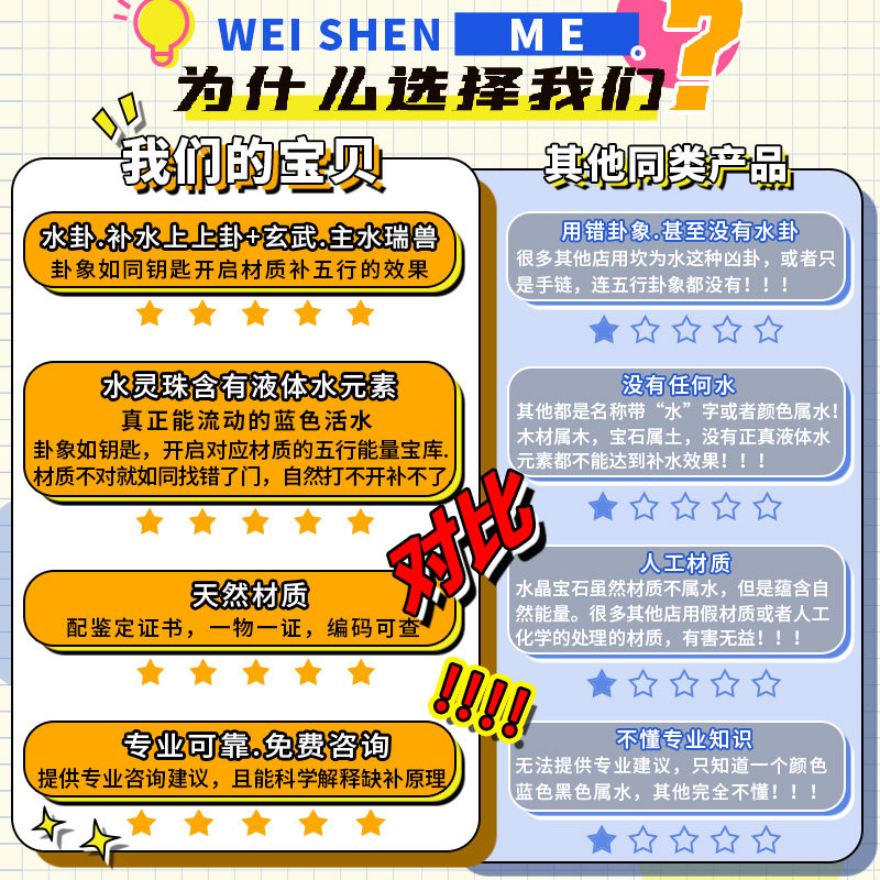 五行属水的饰品手链款喜用补缺水饿水命海蓝宝黑曜石多宝水晶手串,淘宝优惠券,粉丝福利购,淘宝优惠卷