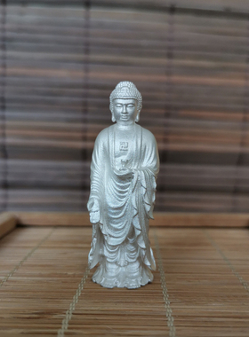 南无阿弥陀佛黄铜禅意风随身佛