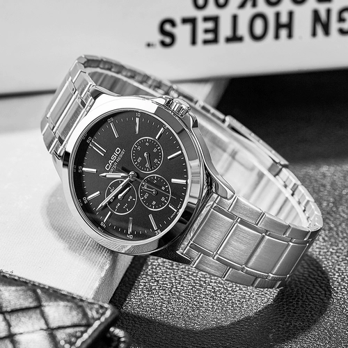 Casio, модные мужские часы, водонепроницаемые кварцевые швейцарские часы