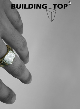 BUILDINGTOP戒指手工艺术肌理
